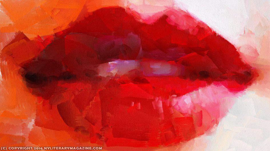 Lips Art Painting