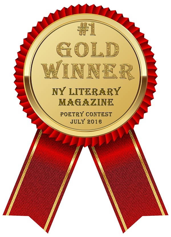 NY Literary Magazine July Poetry Contest Gold Award